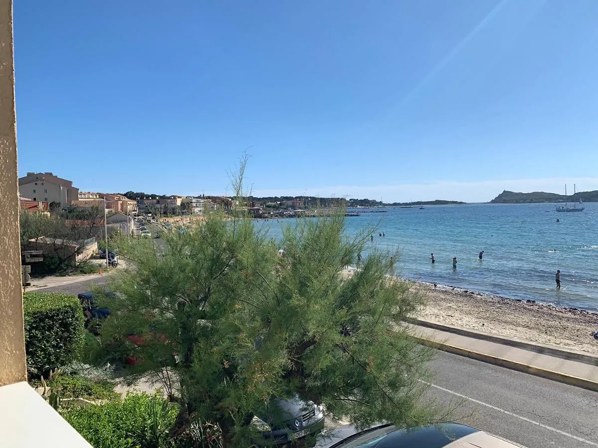 T3 Les Pieds Dans L'Eau, Plage Du Cros, Vue Mer Apartment Six-Fours-les-Plages